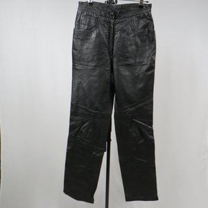Pacesetter Black Leather Pants